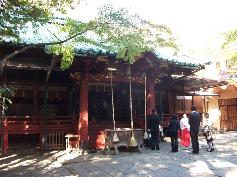 赤坂氷川神社 車椅子で行く神社仏閣 パワースポットの旅